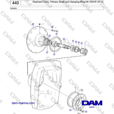 Volvo Penta KAD42A - Kit de...