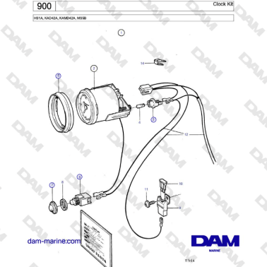 Volvo Penta HS1A, KAD42A,...