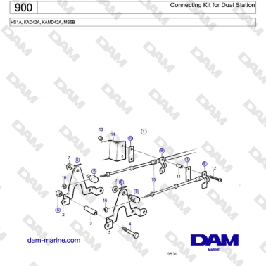 Volvo Penta HS1A, KAD42A,...