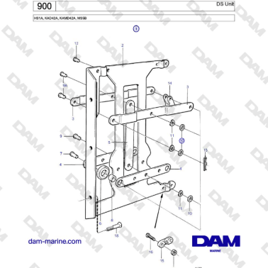 Volvo Penta HS1A, KAD42A,...