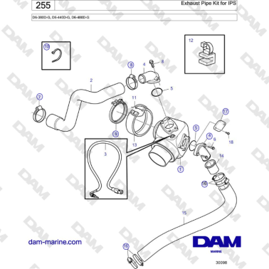 Volvo Penta D4-440 - Kit de...