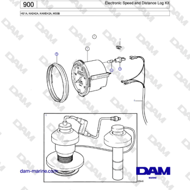 Volvo Penta HS1A, KAD42A,...