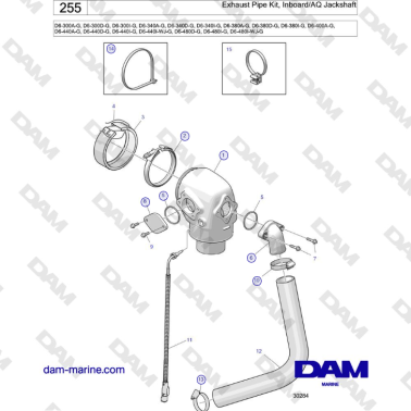 Volvo Penta D4-440 - Kit de...