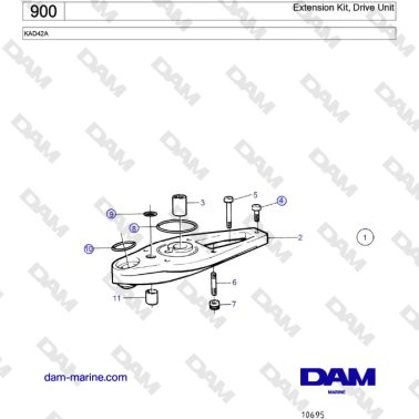 Volvo Penta KAD42A - Kit di...