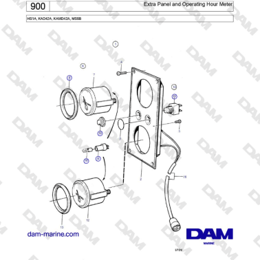 Volvo Penta HS1A, KAD42A,...