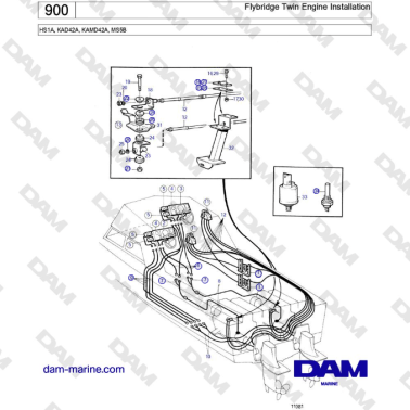 Volvo Penta HS1A, KAD42A,...