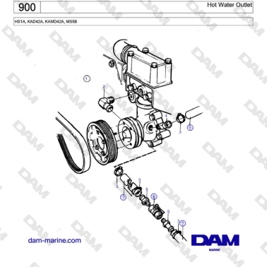 Volvo Penta HS1A, KAD42A,...