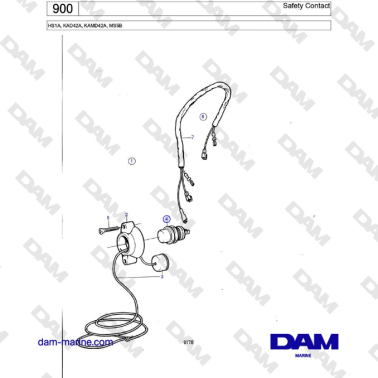 Volvo Penta HS1A, KAD42A,...