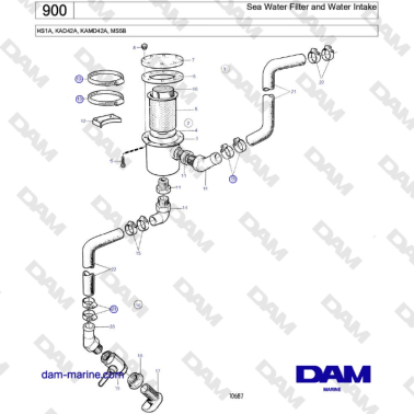 Volvo Penta HS1A, KAD42A,...