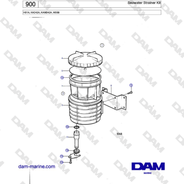 Volvo Penta HS1A, KAD42A,...