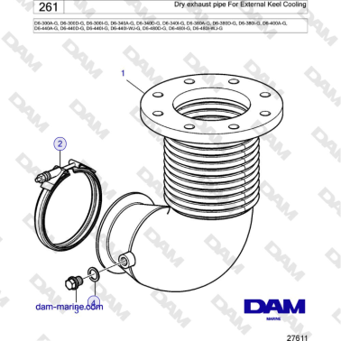 Volvo Penta D4-440 - Dry...