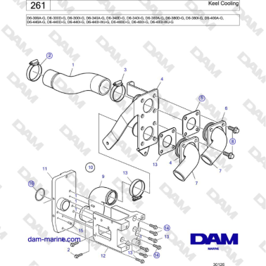 Volvo Penta D6-440 - Keel...