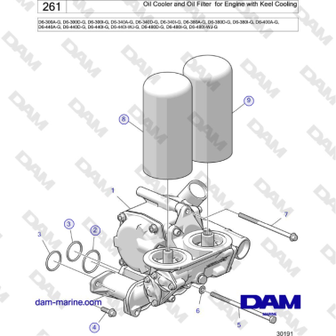 Volvo Penta D6-440 -...