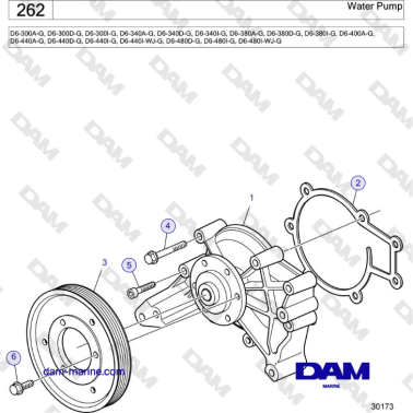 Volvo Penta D6-440 - Bomba...