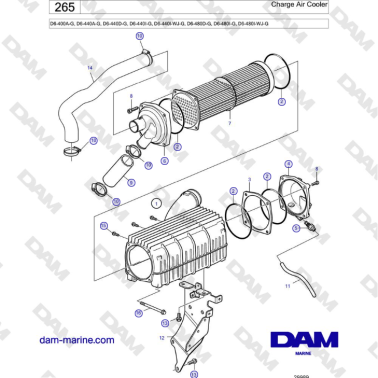 Volvo Penta D6-440 -...