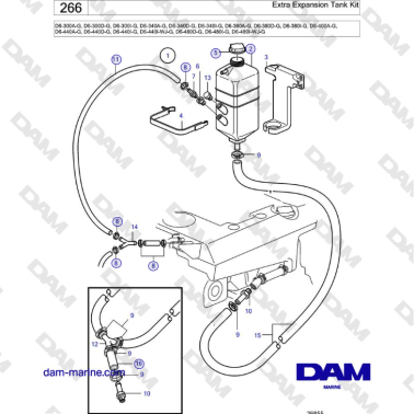 Volvo Penta D6-440 - Kit de...