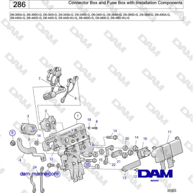 Volvo Penta D6-440 - Caja...
