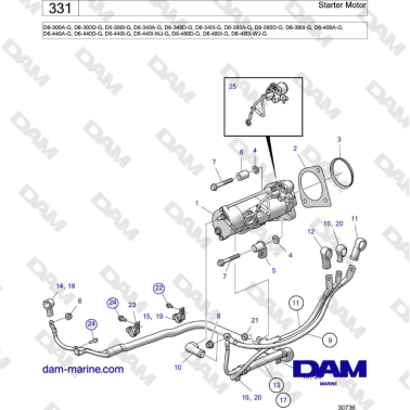 Volvo Penta D6-440 -...