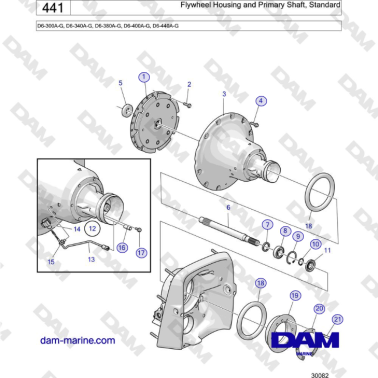 Volvo Penta D6-440 -...