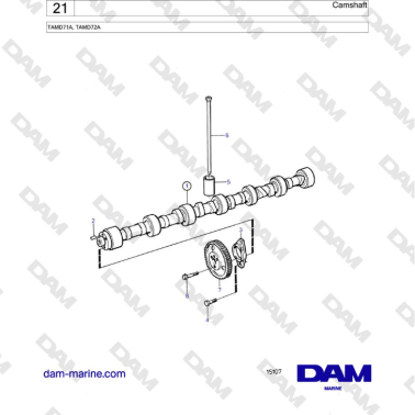 Volvo Penta TAMD71A -...