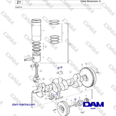 Volvo Penta TAMD71A -...