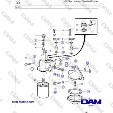 Volvo Penta TAMD71A -...