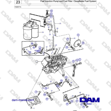 Volvo Penta TAMD71A - Pompa...