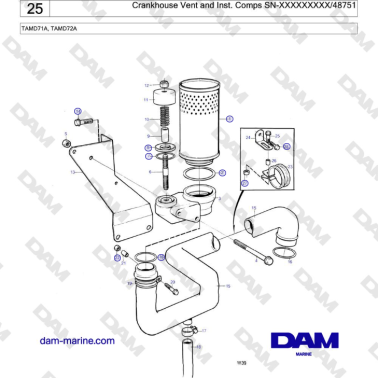 Volvo Penta TAMD71A -...