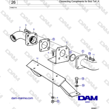 Volvo Penta TAMD71A -...