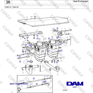 Volvo Penta TAMD71A - Heat...