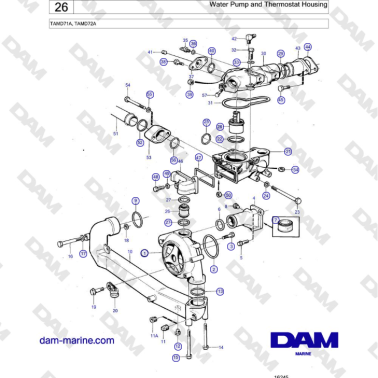 Volvo Penta TAMD71A - Water...