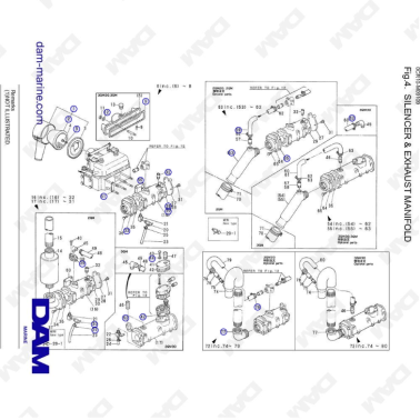 Yanmar 2QM20 - SILENCER &...
