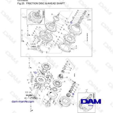 Yanmar 2QM20 - DISCO DE...