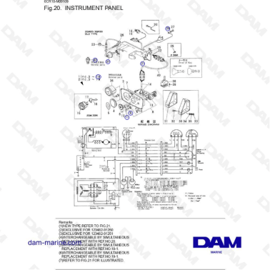 Yanmar 2QM20 - INSTRUMENT...