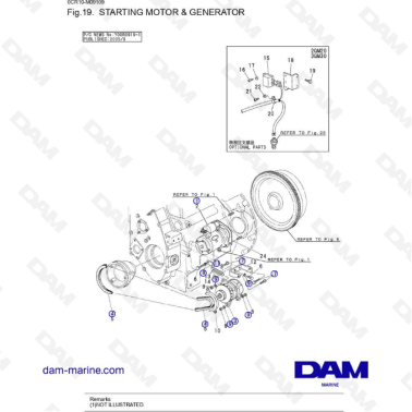 Yanmar 2QM20 - MOTOR DE...