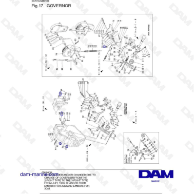 Yanmar 2QM20 - GOVERNOR