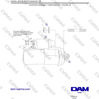 Crusader MP6.0L SN 670001 -...
