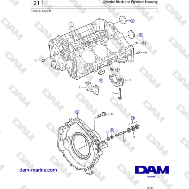 Volvo Penta 4.3L GXI-B -...
