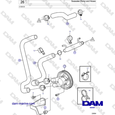 Volvo Penta 4.3L GXI-B -...