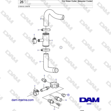 Volvo Penta 4.3L GXI-B -...
