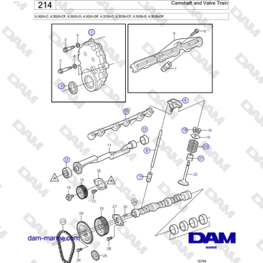 Volvo Penta 4.3L GXI-C -...