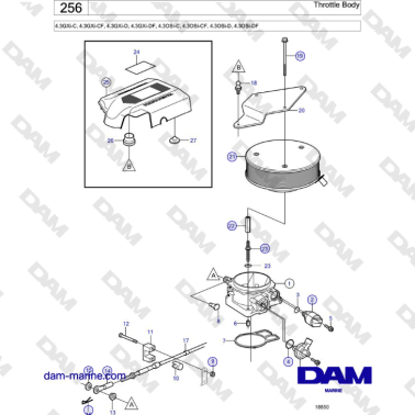 Volvo Penta 4.3L GXI-C -...