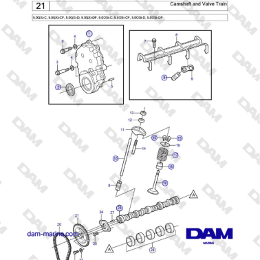 Volvo Penta 5.0GXi-C,...