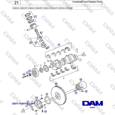 Volvo Penta 5.0GXi-C,...