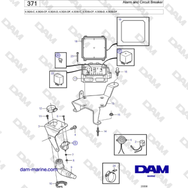 Volvo Penta 4.3L GXI-C -...