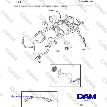 Volvo Penta 4.3L GXI-C -...
