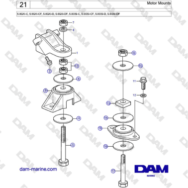 Volvo Penta 5.0GXi-C,...