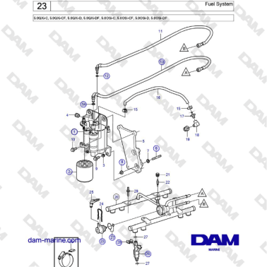 Volvo Penta 5.0GXi-C,...