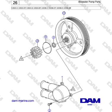 Volvo Penta 5.0GXi-C,...