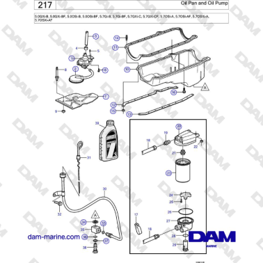 Volvo Penta 5.0L GXI-B /...